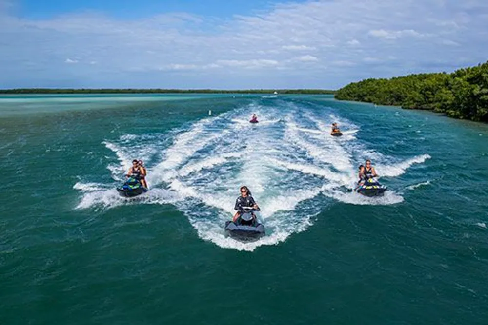 Jet ski, randonnée baie d'agay au départ du Port de Saint-Aygulf